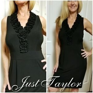 Just Taylor Little Black Dress
